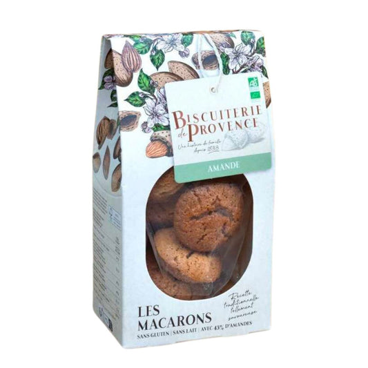 Macarons amande nature bio sans gluten