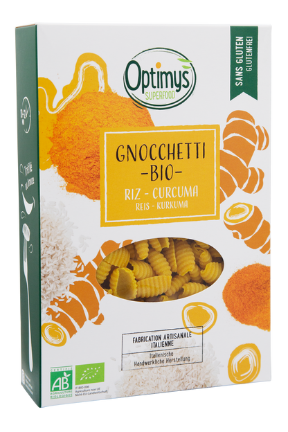 Gnocchetti riz curcuma Bio