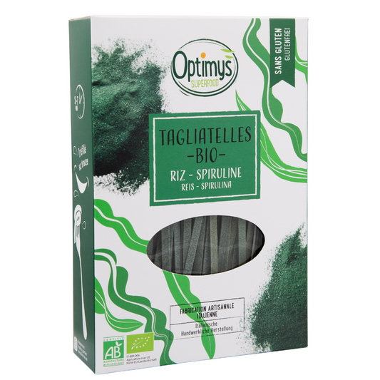 Tagliatelles spiruline Bio