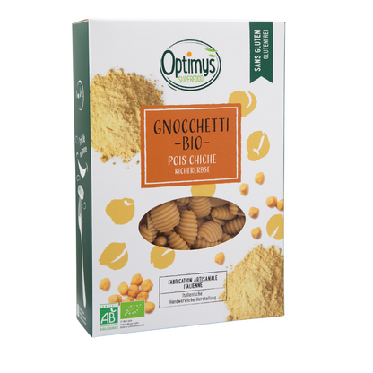 Gnocchetti de pois chiche Bio